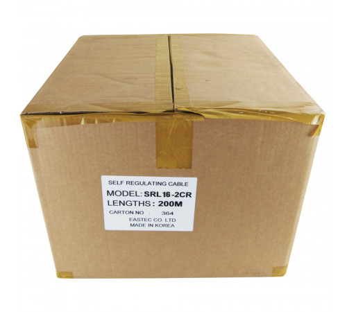 EASTEC SRL 16-2 CR, M=16W (200м/рул.), греющий кабель, пог.м.