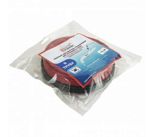 EMK-15 EASTEC комплект обогрева трубопровода для установки в трубу (15м-150 Вт)