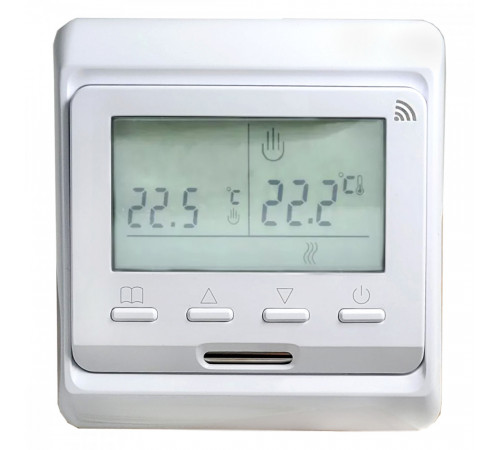 Терморегулятор E 51.716 (3.5 кВт) WiFi белый