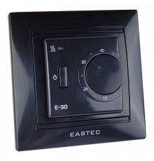 Терморегулятор EASTEC E-30 черный механический (Встраиваемый 3,5 кВт)