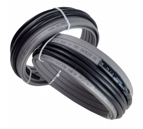 Кабель на трубу (без заземления) 16 Ватт/метр (1 м)