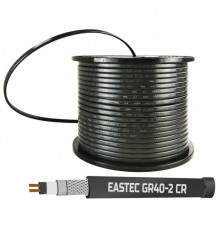 EASTEC GR 40-2 CR, M=40W (200м/рул.), греющий кабель с УФ защитой, пог.м.