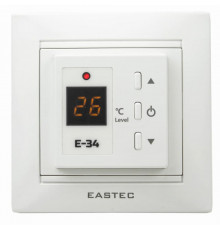 Терморегулятор EASTEC E-34 белый  (Встраиваемый 3,5 кВт)