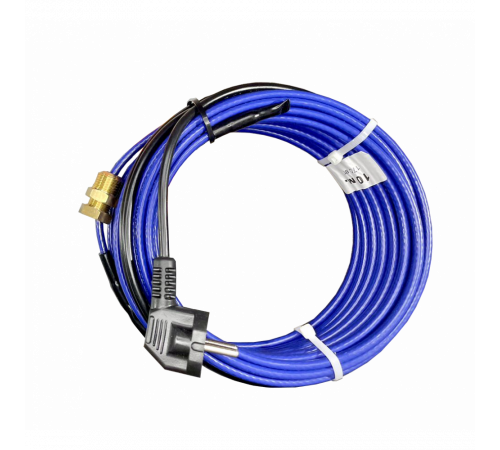 Греющий кабель для установки в трубу с сальниковым узлом - 4м