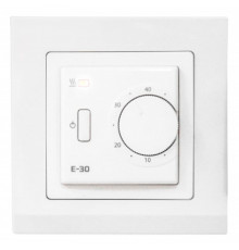 Терморегулятор EASTEC E-30 белый механический (Встраиваемый 3,5 кВт)