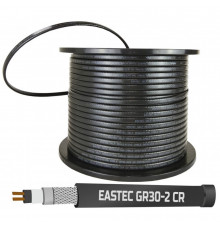 EASTEC GR 30-2 CR, M=30W (200м/рул.), греющий кабель с УФ защитой, пог.м.
