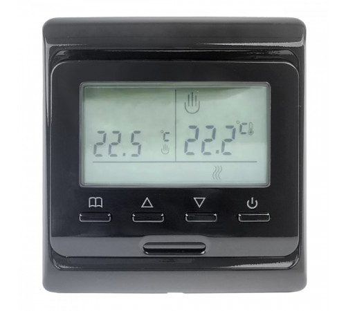 Терморегулятор E 51.716 (3.5 кВт) черный