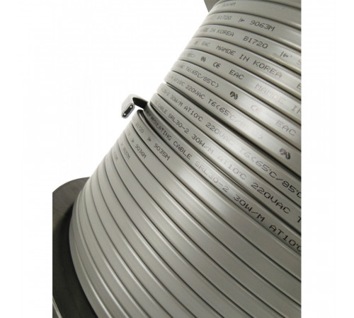 EASTEC SRL 24-2 M=24W (300м/рул.), греющий кабель без оплетки, пог.м.