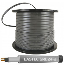 EASTEC SRL 24-2 M=24W (300м/рул.), греющий кабель без оплетки, пог.м.