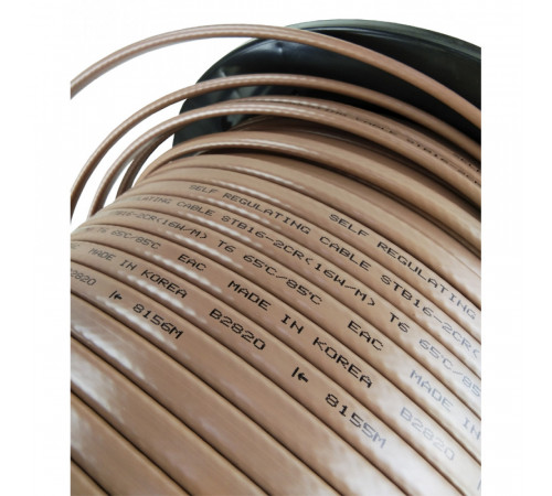 STB 24-2 CR (24 Вт/м) Саморегулирующийся нагревательный кабель, пог.м.