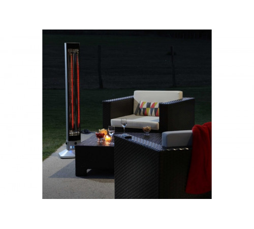 Электрический напольный обогреватель Hugett Gaea Black