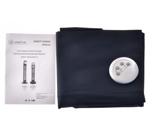 Электрический напольный обогреватель Hugett Apollo Pepel