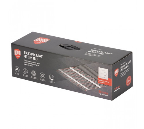 Комплект теплого пола Royal Thermo EasyFix Mat RTEM 2-180-3 с терморегулятором Basic