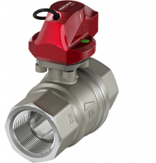 Кран 1 1/4″ RuB (S6400) с приводом “Аквасторож Оригинал”