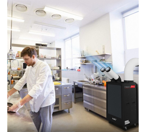 Кондиционер промышленный мобильный Ballu Heavy Pro BGK5 с комплектом воздухоотводов