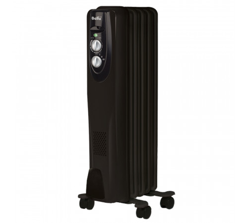 Масляный радиатор Ballu Classic black BOH/CL-05BRN 1000 (5 секций)
