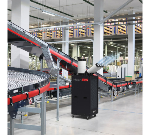 Кондиционер промышленный мобильный Ballu Heavy Pro BGK9 с комплектом воздухоотводов