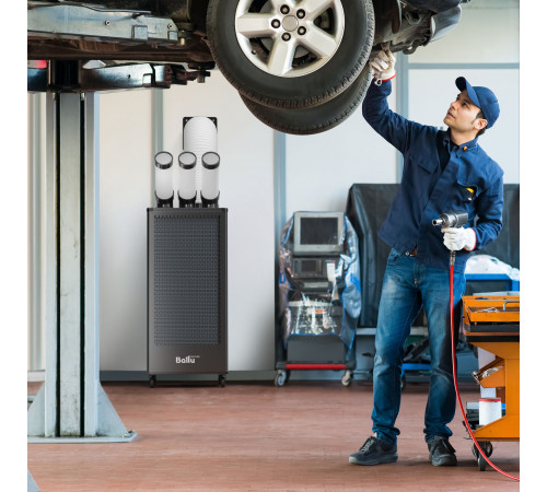 Кондиционер промышленный мобильный Ballu Heavy Pro BGK9 с комплектом воздухоотводов