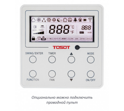Напольно-потолочный инверторный кондиционер Tosot T18H-ILF/I/T18H-ILU/O