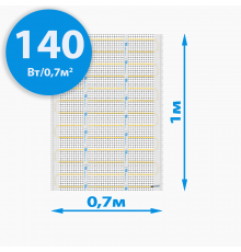 Секции тёплого пола РИМ LIGHT-70 mini - 140Вт/0.7м² на отрез
