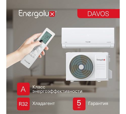 Инверторная сплит-система Energolux DAVOS SAS07R1-AI / SAU07R1-AI