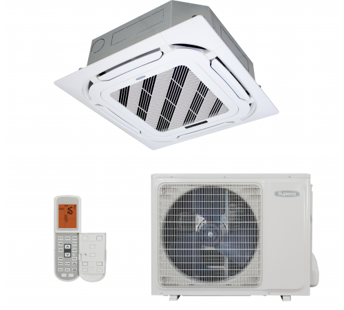 Инверторный кассетный кондиционер Бирюса BLCA-H36/4DR3