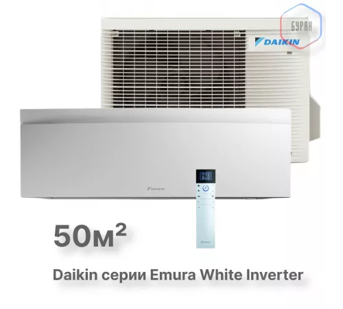 Настенная сплит-система Daikin Emura FTXJ50AW/RXJ50A Настенная сплит-система Daikin Emura FTXJ50AW/RXJ50A