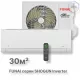 Инверторная сплит-система серии SHOGUN Inverter 2025 RAC-I-SG30HP.D04 (комплект)