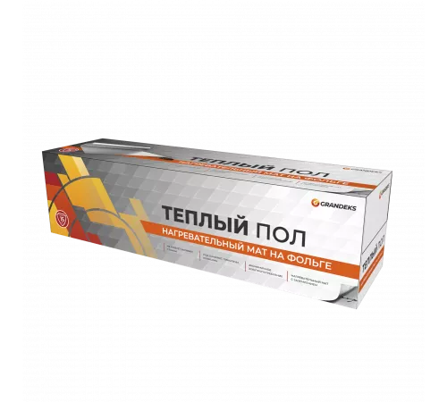 Ультратонкий фольгированный тёплый пол Grandex MF 525 Вт. 3,5 кв.м. Ультратонкий фольгированный тёплый пол Grandex MF 525 Вт. 3,5 кв.м.