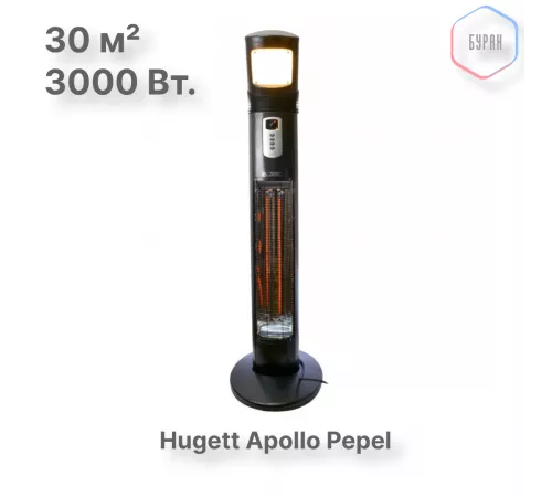 Электрический напольный обогреватель Hugett Apollo Pepel Электрический напольный обогреватель Hugett Apollo Pepel