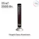 Электрический напольный обогреватель Hugett Gaea Aluminum