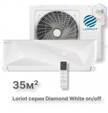 Настенная сплит-система Loriot Diamond White on/off LAC-12MD