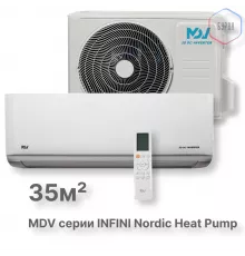 Инверторная сплит-система MDV серия INFINI Nordic Heat Pump  MDSAN-12HRFN8 / MDOAN-12HFN8