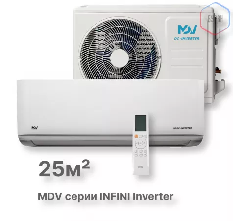 Инверторные сплит-системы MDV MDSAG-09HRDN8 / MDOAG-09HDN8 Инверторные сплит-системы MDV MDSAG-09HRDN8 / MDOAG-09HDN8