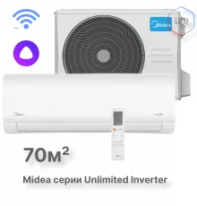 Настенная сплит-система Midea Unlimited Inverter MSAG2-24N8D0-I/MSAG2-24N8D0-O