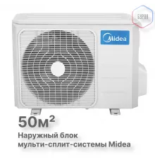 Наружный блок мультисплит системы Midea M2OE-18HFN8-Q1