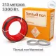 Теплый пол кабельный (Теплолюкс) Warmstad WSS 213 м 3300 Вт (18.3-22 кв.м.)