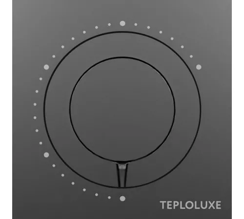 Терморегулятор механический Теплолюкс Solus Белый Чёрный