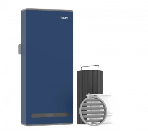 Компактная приточно вытяжная вентиляция VAKIO BASE SMART Классический синий (Classic blue) Компактная приточно вытяжная вентиляция VAKIO BASE SMART Классический синий (Classic blue)