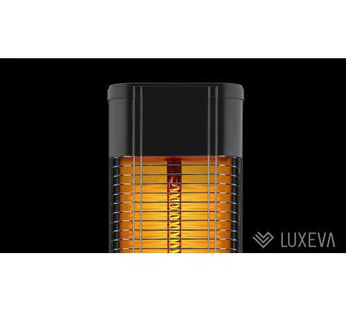 Карбоновый обогреватель Luxeva LXV 2500-VR Black Карбоновый обогреватель Luxeva LXV 2500-VR Black