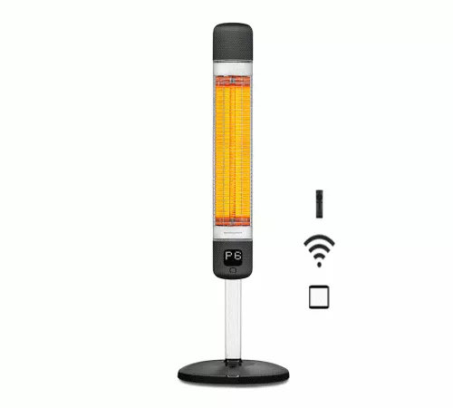 Карбоновый обогреватель Luxeva SMART 2500-FR Black Карбоновый обогреватель Luxeva SMART 2500-FR Black