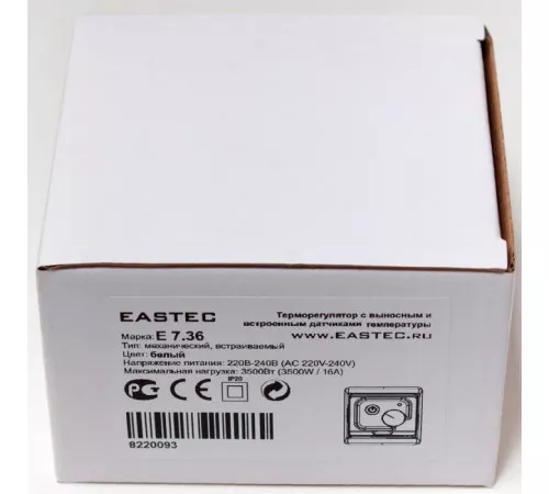 Терморегулятор EASTEC E 7.36 (3,5 кВт) механический, выносной и встр. датчики температуры Терморегулятор EASTEC E 7.36 (3,5 кВт) механический, выносной и встр. датчики температуры