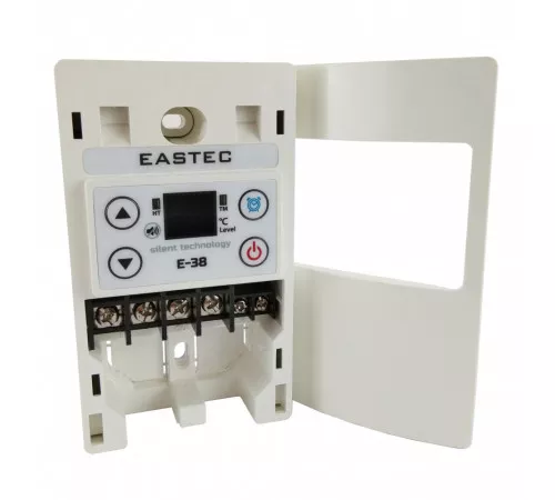 Терморегулятор EASTEC E-38 Silent (Накладной, симисторный, бесшумный, 2,5 кВт) Терморегулятор EASTEC E-38 Silent (Накладной, симисторный, бесшумный, 2,5 кВт)