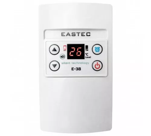 Терморегулятор EASTEC E-38 Silent (Накладной, симисторный, бесшумный, 2,5 кВт) Терморегулятор EASTEC E-38 Silent (Накладной, симисторный, бесшумный, 2,5 кВт)