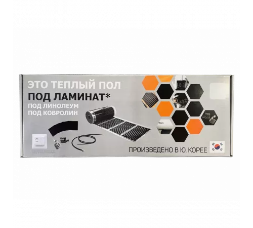 Комплект инфракрасного пленочного теплого пола BlackWarm 5м2 Комплект инфракрасного пленочного теплого пола BlackWarm 5м2