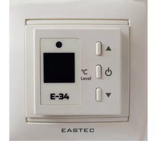 Терморегулятор EASTEC E-34 бежевый (Встраиваемый 3,5 кВт) Терморегулятор EASTEC E-34 бежевый (Встраиваемый 3,5 кВт)