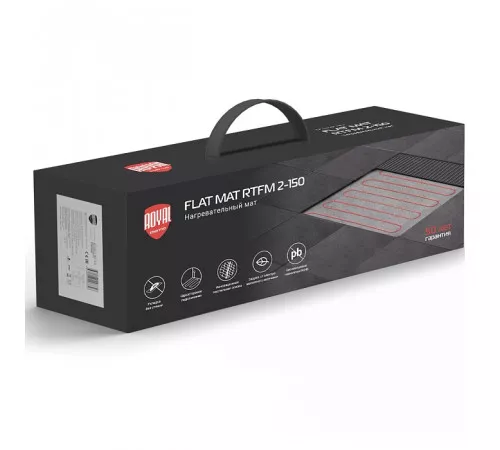 Мат нагревательный Royal Thermo Flat Mat RTFM 2-150-1,5 с терморегулятором RTO-16 Мат нагревательный Royal Thermo Flat Mat RTFM 2-150-1,5 с терморегулятором RTO-16