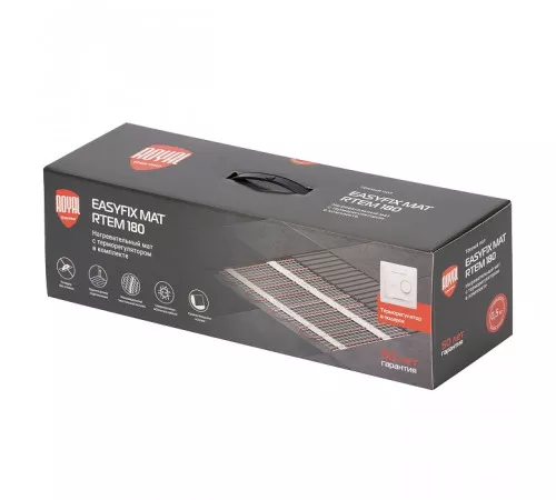 Комплект теплого пола Royal Thermo EasyFix Mat RTEM 2-180-2 с терморегулятором Basic