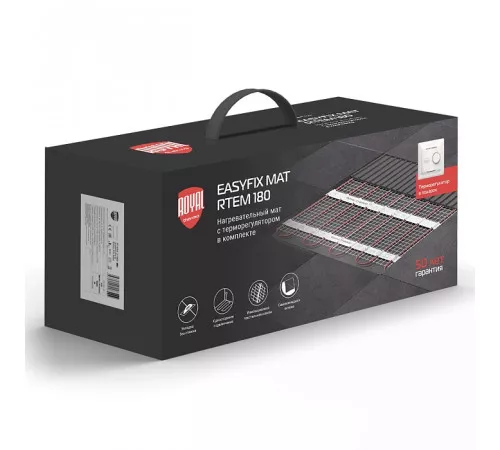Комплект теплого пола Royal Thermo EasyFix Mat RTEM 2-180-3,5 с терморегулятором Basic Комплект теплого пола Royal Thermo EasyFix Mat RTEM 2-180-3,5 с терморегулятором Basic